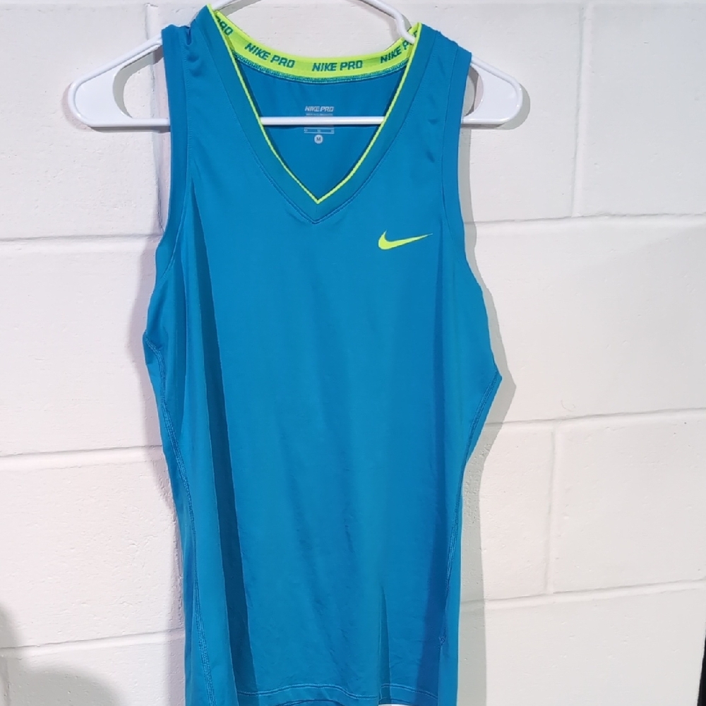 Nike Pro Blue Tank Top